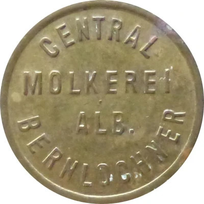 10 Pfennige - Central Molkerei (Alb. Bernlochner) ND front