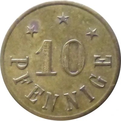 10 Pfennige - Central Molkerei (Alb. Bernlochner) ND back