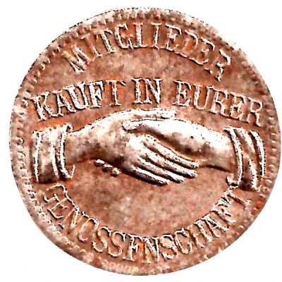 10 Pfennigs (Arzberg - Konsum-Verein) ND front