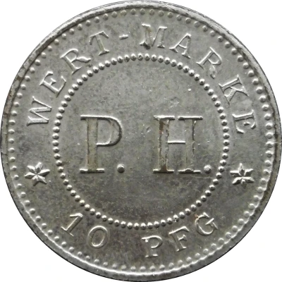 10 Pfennigs (Berlin P.H.) ND front