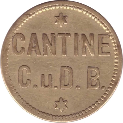 10 Pfennigs - Cantine C.u.D.B. ND front
