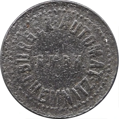10 Pfennigs - Chemnitz (Bürger Automat G.M.B.H.) ND front