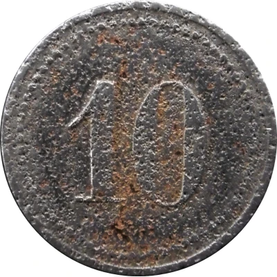 10 Pfennigs - Chemnitz (Bürger Automat G.M.B.H.) ND back