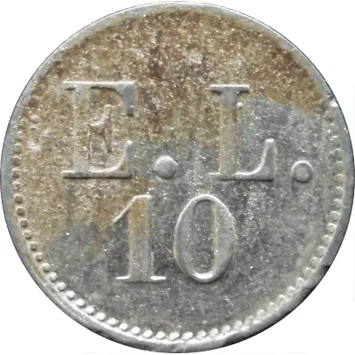 10 Pfennigs - E.L. (Amberg) ND front