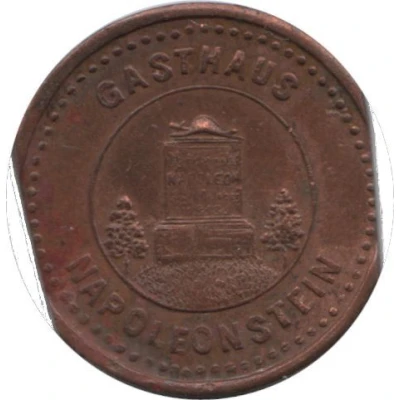 10 Pfennigs - Gasthaus Napoleonstein (Leipzig) ND front
