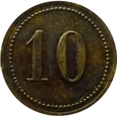 10 Pfennigs - Konstanz (Th. Reithinger) ND back