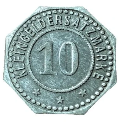 10 Pfennigs - Kreuzwald ND back