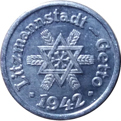 10 Pfennigs (Lodz Ghetto; Replica) ND front