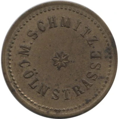 10 Pfennigs - M. Schmitz (Kölnstraße, Bonn) ND front