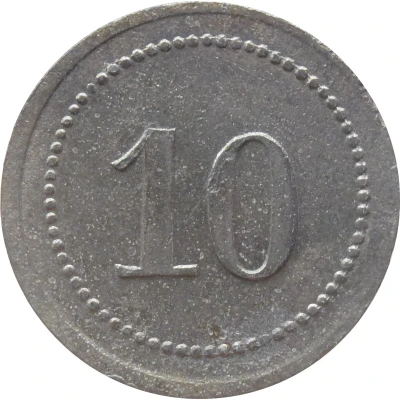 10 Pfennigs - Neubiberg (Kantinen Flieger Horst) ND back