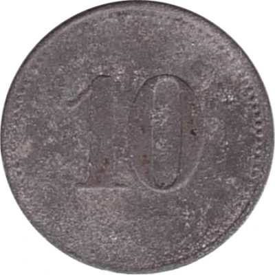 10 Pfennigs (Wert-Marke) ND back