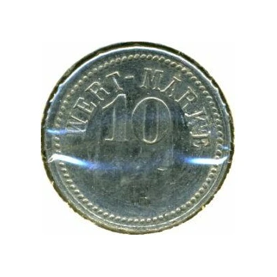 10 Pfennigs (Wert-Marke) ND front