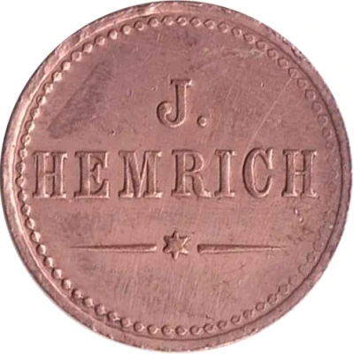 10 Pfennigs (Werth Marke; J. Hemrich) ND front