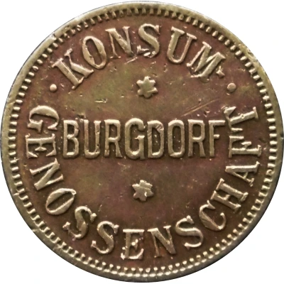 10 Rappen - Konsum Genossenschaft (Burgdorf) ND front