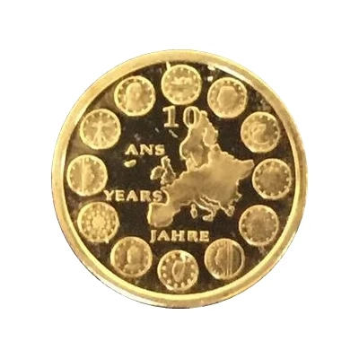 10 years of the Euro gold ND front