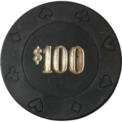 100 Dollars - The Thunderbird (Las Vegas, New Mexico) ND back