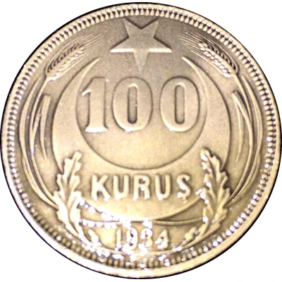 100 Kuruş back