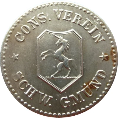 100 Pfennigs (Schwäbisch Gmünd - Consumverein) ND front