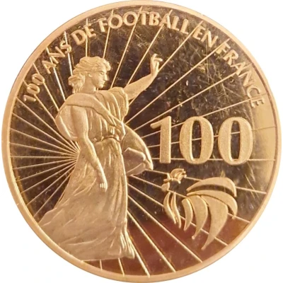 100 Years of Soccer in France Greece front