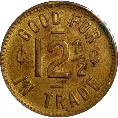 12½ Cents - Cheechako Tavern (Anchorage, Alaska) ND back
