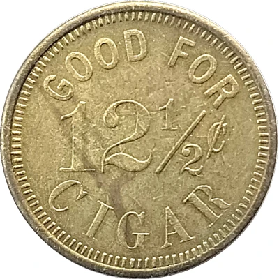 12½ Cents - Colbrandt and Reilly (Reno, Nevada) ND back
