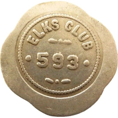 12½ Cents - Elk's Club 593 (Aberdeen, Washington) ND front
