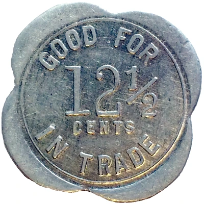 12½ Cents - Mike R. Morell (Weiser, Idaho) ND back