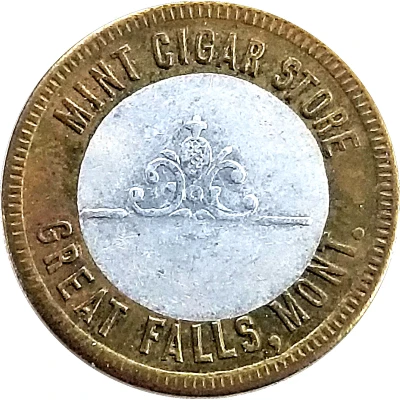 12½ Cents - Mint Cigar Store (Great Falls, Montana) ND front