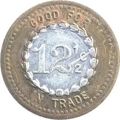 12½ Cents - Mint Cigar Store (Great Falls, Montana) ND back