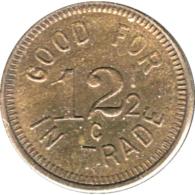 12½ Cents - Prices Shooting Gallery (Hillyard, Washington) ND back