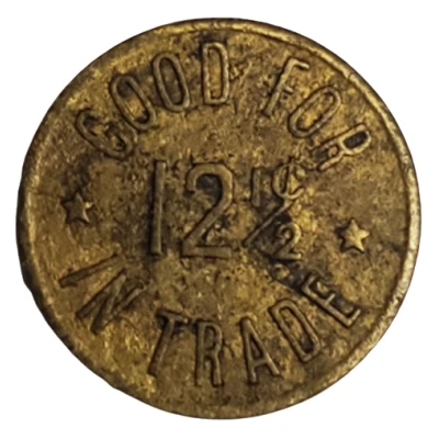 12½ Cents - Sims Klenke (Salt Lake City, Utah) ND back