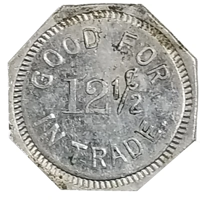 12½ Cents - W. O. Leslie (Denver, Colorado) ND back