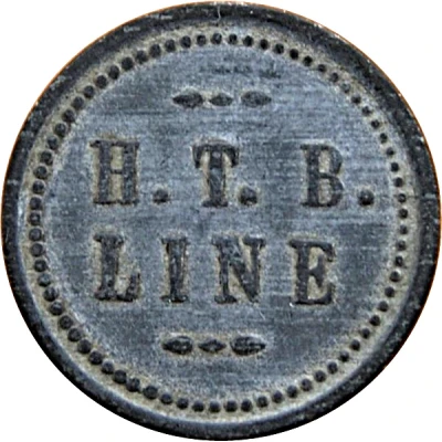 15 Cents - H. T. B. Line (Beaver Falls, Pennsylvania) ND front