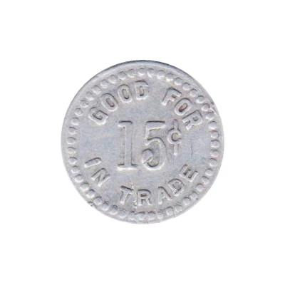 15 Cents - Mitch's Tavern (Raleigh, North Carolina) ND back