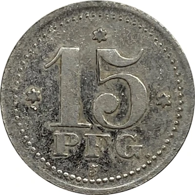 15 Pfennigs - M. Schmitz (Kölnstraße, Bonn) ND back