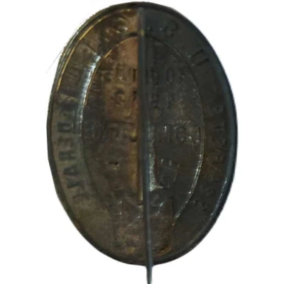 1938 Compiègne USGF Federal Day Brooch back
