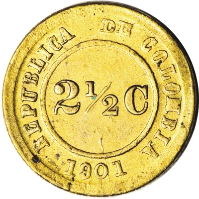 2½ Centavos Leprosarium Coinage front