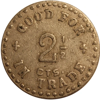 2½ Cents - Colonial Alleys ND back