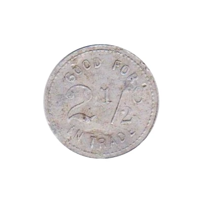 2½ Cents - Daniels & Barry Omaha, Nebraska ND back