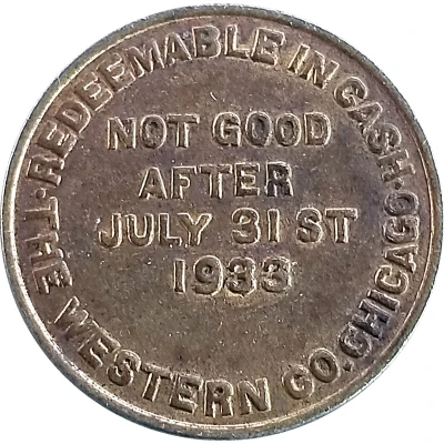 2½ Cents - Dr. West's Products Chicago, Illinois back