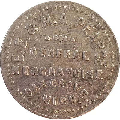 2½ Cents - E.E. and M.A. Pearce ND front
