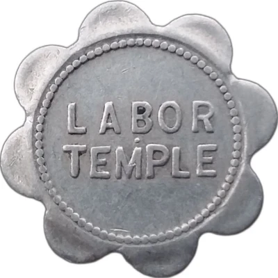 2½ Cents - Labor Temple (Lincoln, Nebraska) ND front