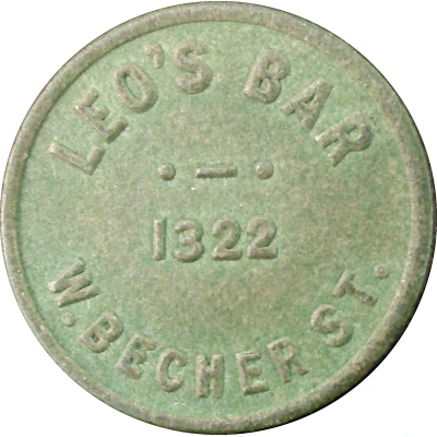 2½ Cents - Leo's Bar (Milwaukee, Wisconsin) ND front