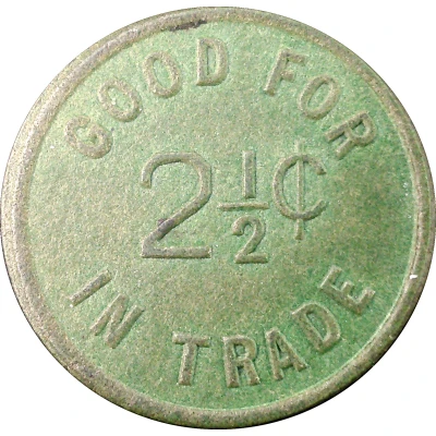 2½ Cents - Leo's Bar (Milwaukee, Wisconsin) ND back