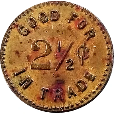 2½ Cents - Little Arcade ND back