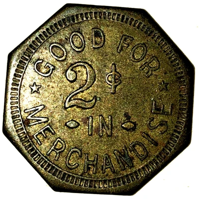 2 Cents - Sands Bros. (Kenyon, Minnesota) ND back