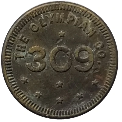 2½ Cents - The Olympian Co. (Portland, Oregon) ND front