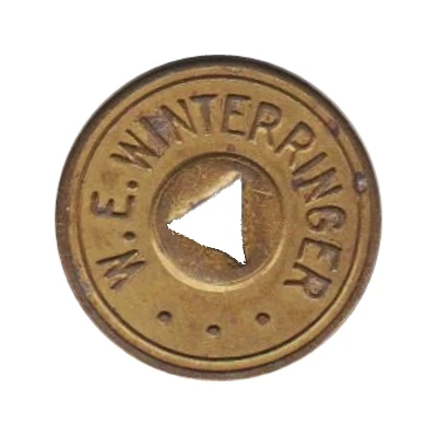 2½ Cents - W.E. Winterringer (Neligh, Nebraska) ND front