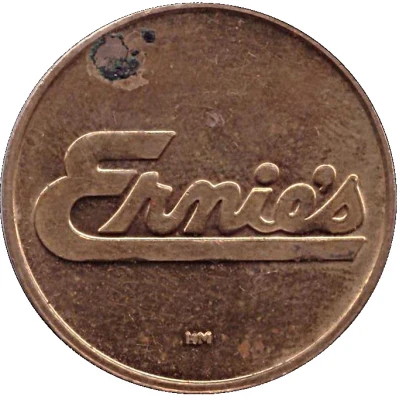2 Dollars - Ernie's (Worcester, Massachusetts) ND front