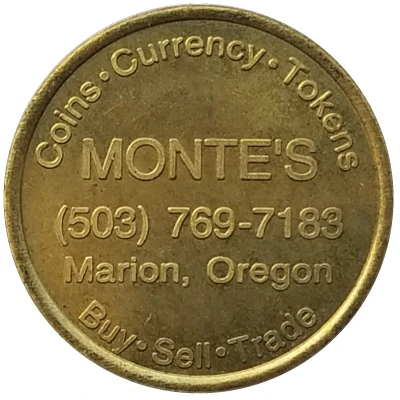 2½ Dollars - Monte's (Marion, Oregon) ND front